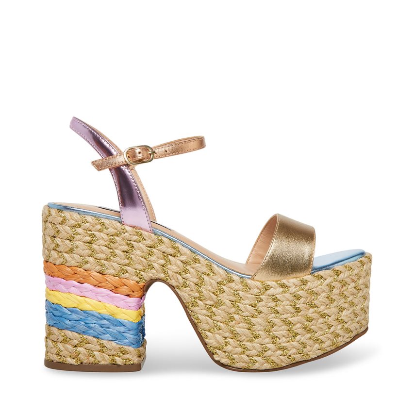 Sandalias de Plataforma Steve Madden Andrea Mujer Multicolor | ES GR2S09